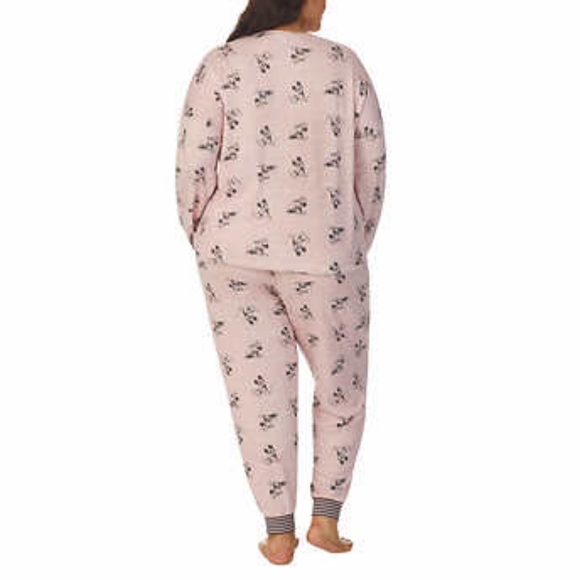 Disney Mickey Mouse/Minnie Mouse 2 Piece Lounge/Pajama Set NWT - Picture 6 of 8